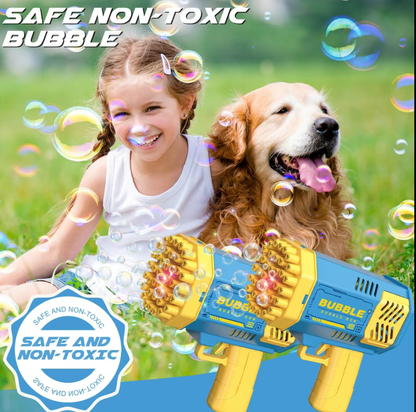 Rocket Launcher Bubble Machine