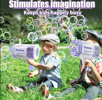 Rocket Launcher Bubble Machine