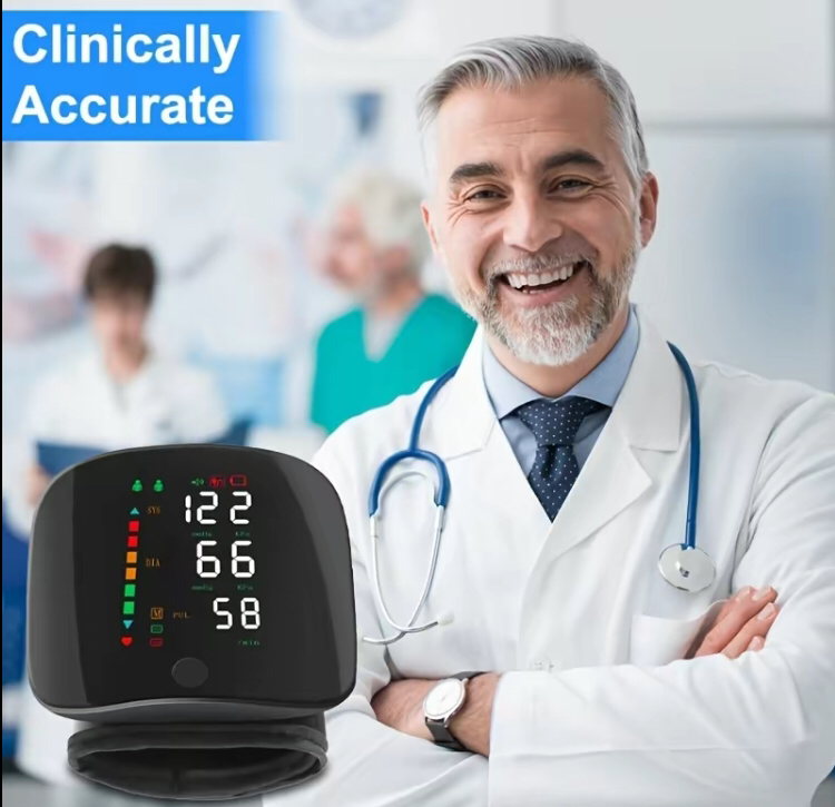 Smart Wrist Blood Pressure Monitor