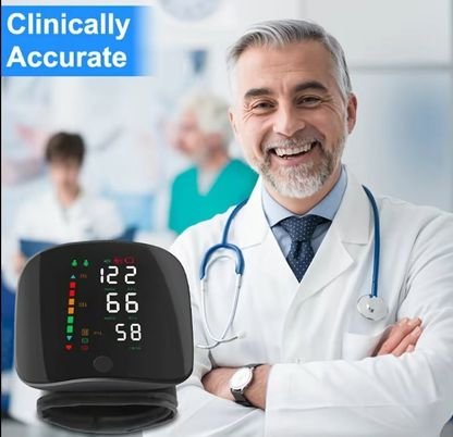 Smart Wrist Blood Pressure Monitor