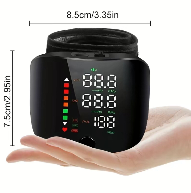 Smart Wrist Blood Pressure Monitor