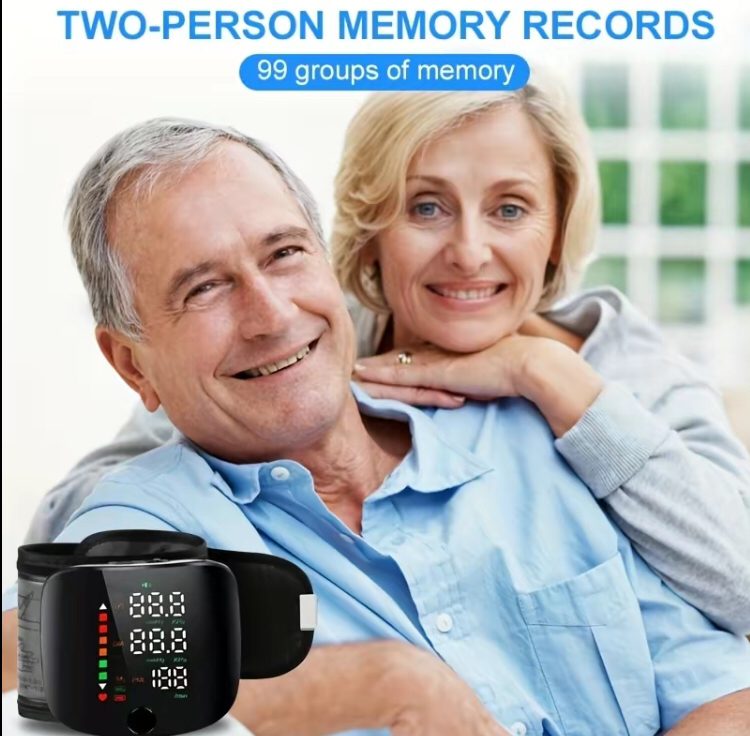 Smart Wrist Blood Pressure Monitor