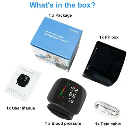 Smart Wrist Blood Pressure Monitor