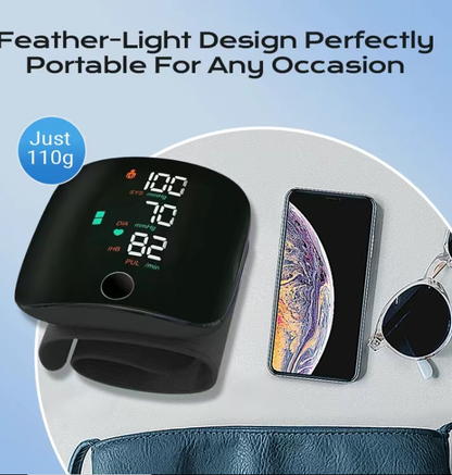 Smart Wrist Blood Pressure Monitor