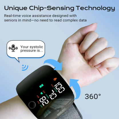 Smart Wrist Blood Pressure Monitor