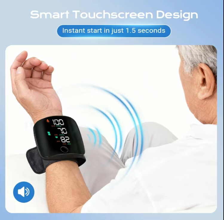 Smart Wrist Blood Pressure Monitor